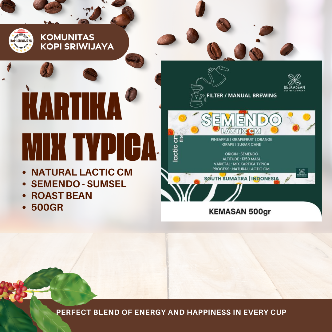 Beskabean - Kopi semendo natural lactic CM 500gr