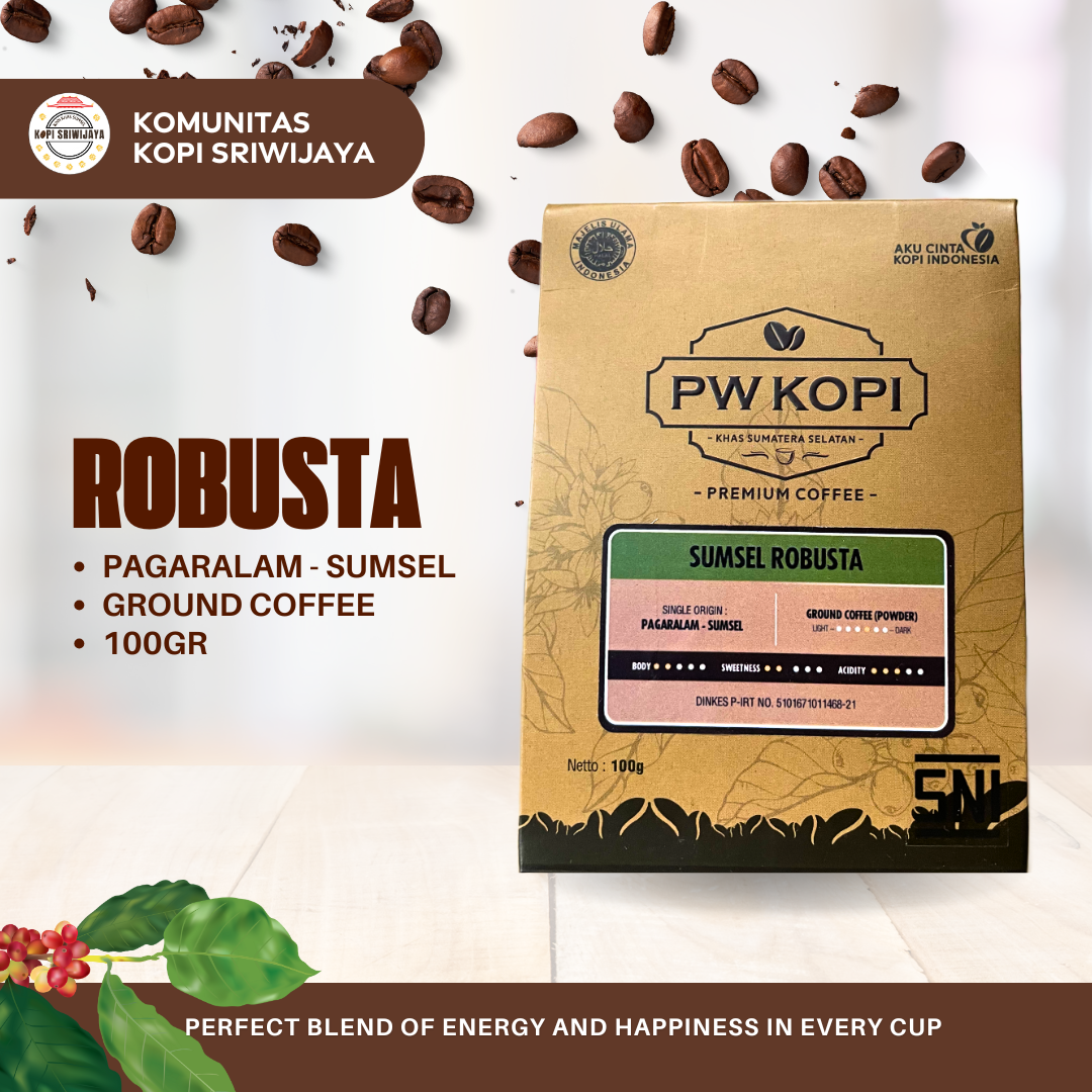 PW Kopi Sumsel - Robusta - Pagaralam