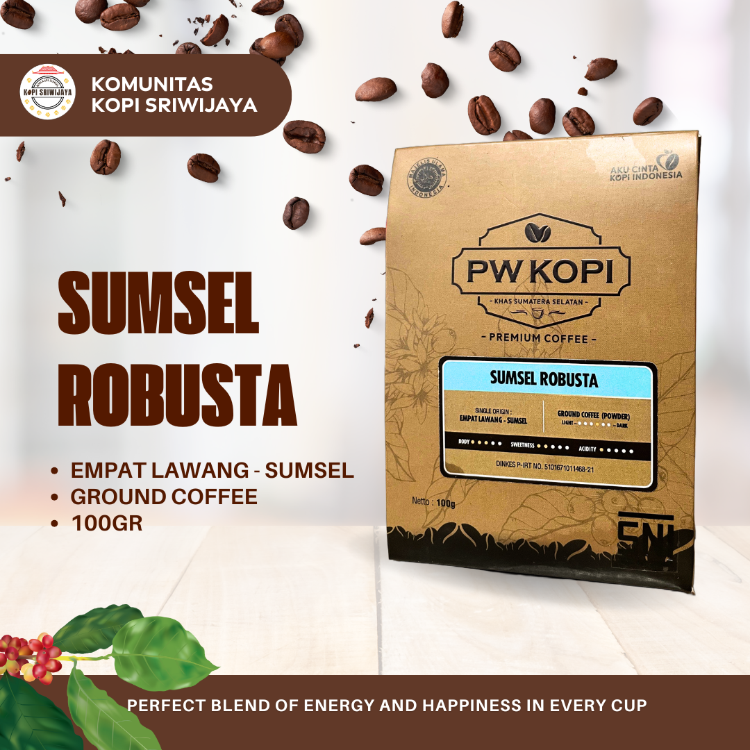 PW Kopi Sumsel - Robusta - Semendo